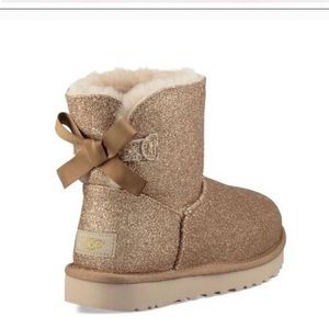 Gold Glitter Ugg’s